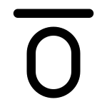 Overline SVG Icon